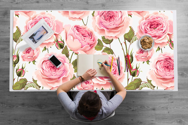 Bureau onderlegger Mooie rozen