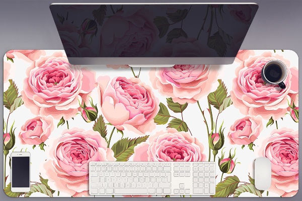 Bureau onderlegger Mooie rozen