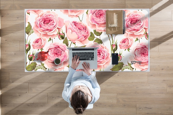 Bureau onderlegger Mooie rozen