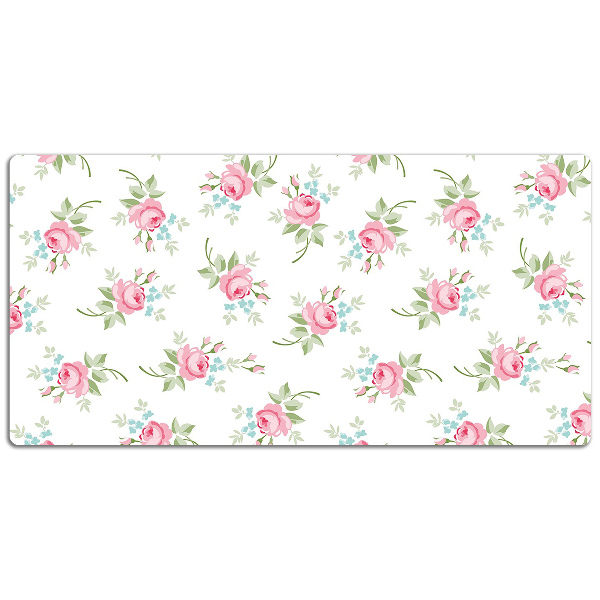 Bureau onderlegger Kleine bloemen