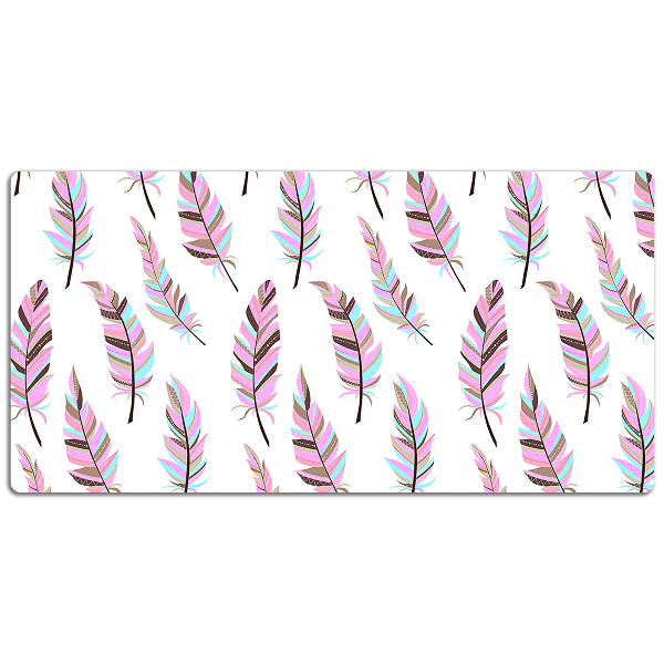 Bureau mat Roze veren