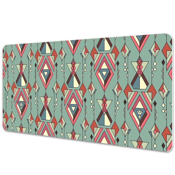 Bureau onderlegger Aztec -patroon