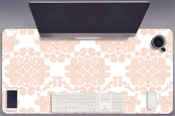 Bureau mat Ornamentbloem