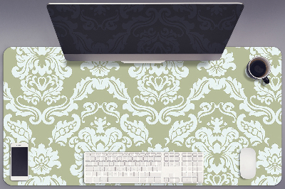 Bureau mat Groen ornament