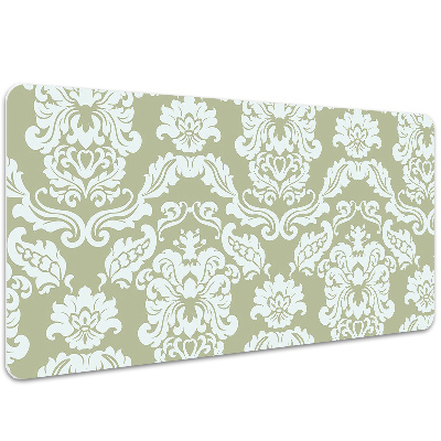 Bureau mat Groen ornament