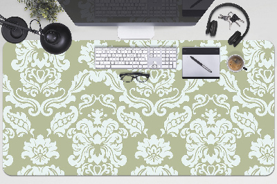 Bureau mat Groen ornament