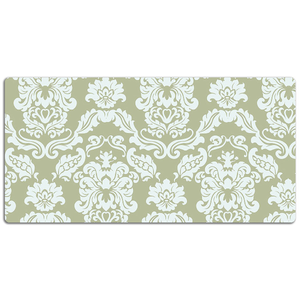 Bureau mat Groen ornament