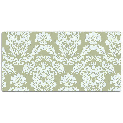 Bureau mat Groen ornament