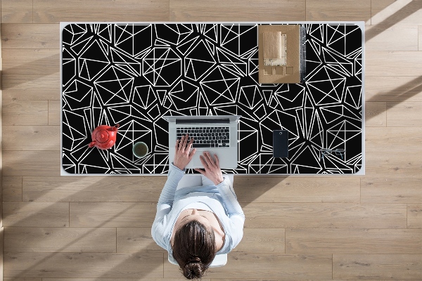 Bureau onderlegger Geometrische vaste stoffen