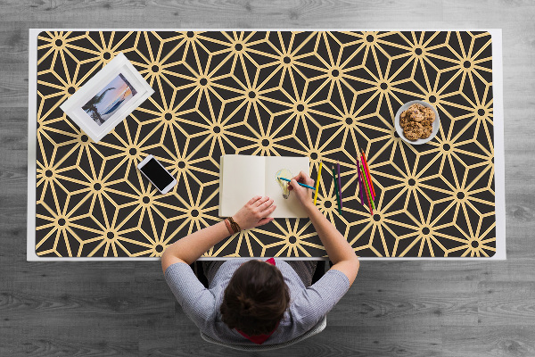 Bureau mat Kubussen en stippen