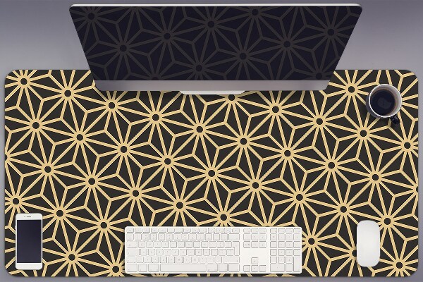 Bureau mat Kubussen en stippen