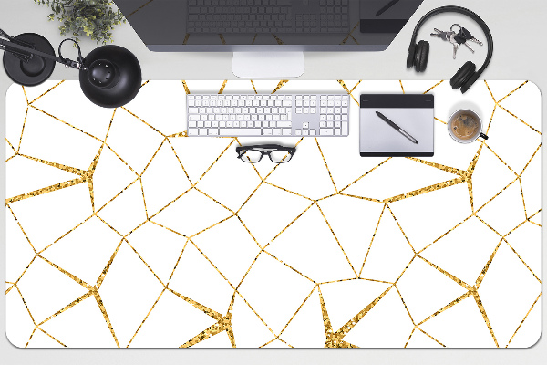 Bureau mat Gouden mozaïek