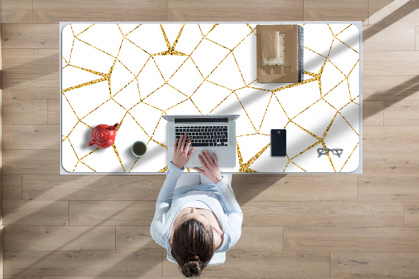 Bureau mat Gouden mozaïek