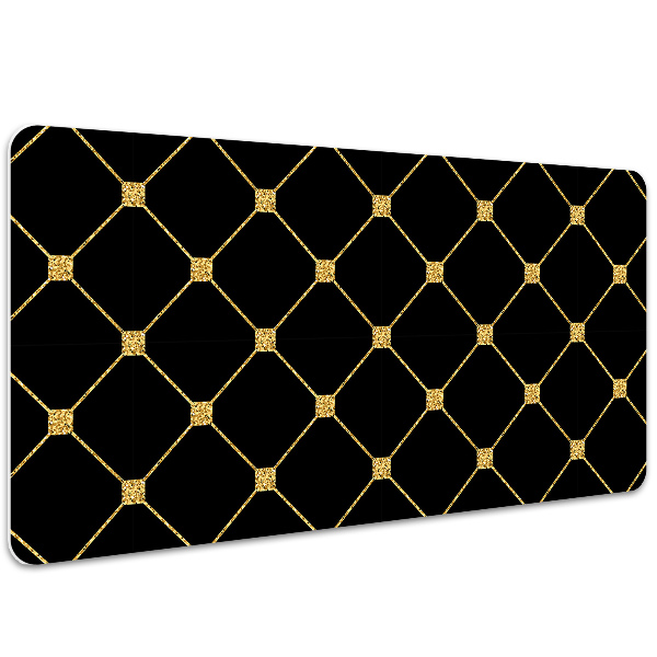 Bureau onderlegger Gouden diamanten