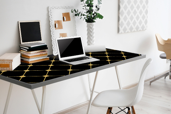 Bureau onderlegger Gouden diamanten