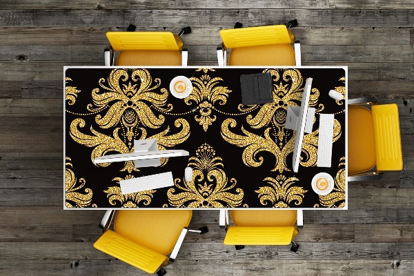 Bureau onderlegger Gouden ornament