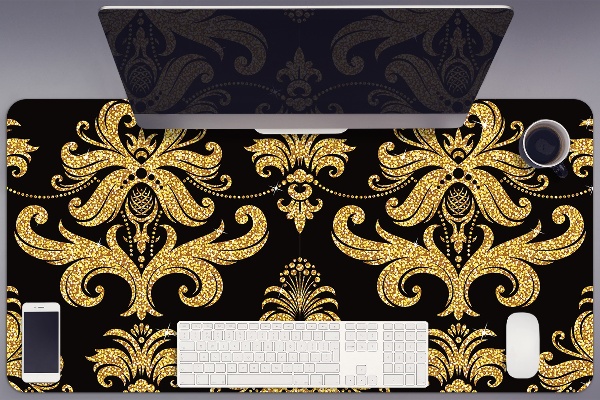 Bureau onderlegger Gouden ornament