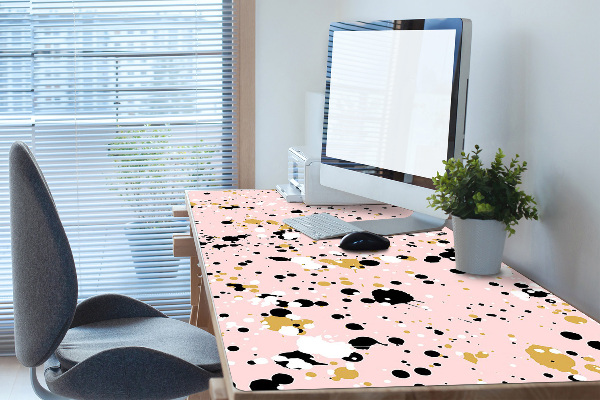 Bureau onderlegger Verfvlekken