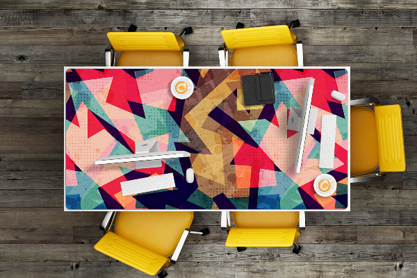 Bureau mat Herfstabstractie