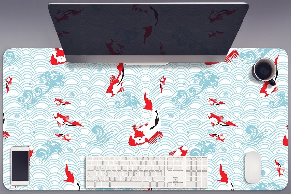 Bureau mat Karper koi