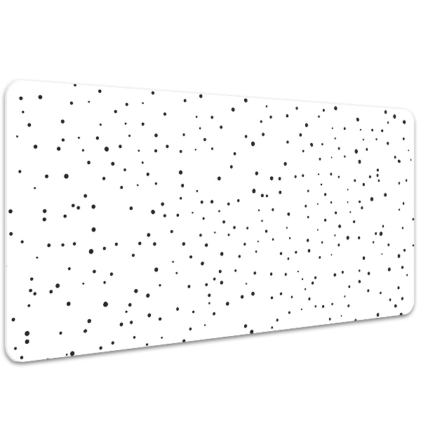 Bureau mat Chaotische stippen
