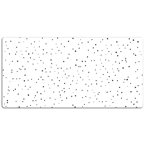 Bureau mat Chaotische stippen