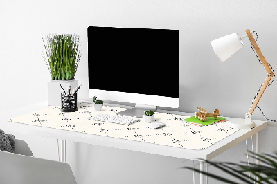 Bureau mat Patroon in diamanten