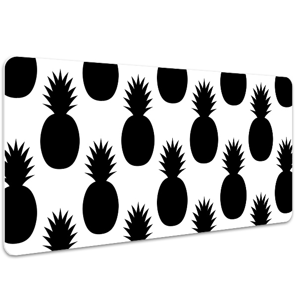 Bureau onderlegger Zwarte ananas