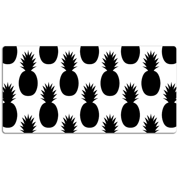 Bureau onderlegger Zwarte ananas