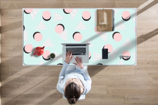 Bureau onderlegger Wielen en driehoeken