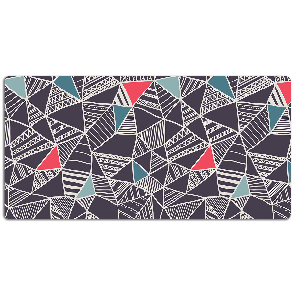Bureau onderlegger Doodle -patroon