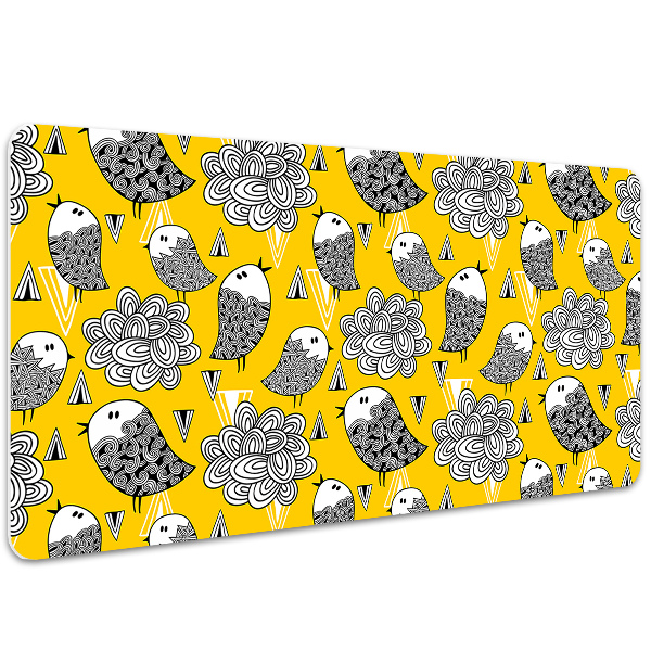 Bureau onderlegger Doodle birds