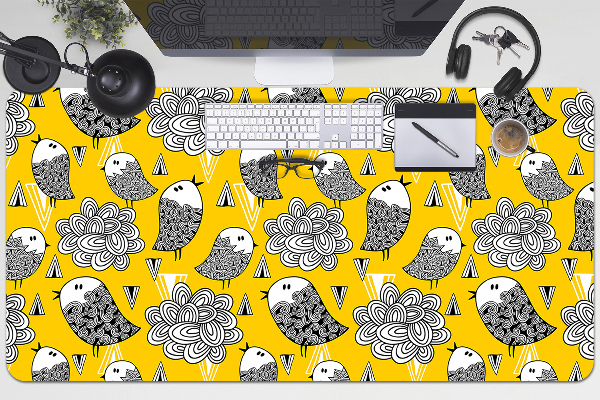 Bureau onderlegger Doodle birds