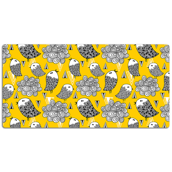 Bureau onderlegger Doodle birds