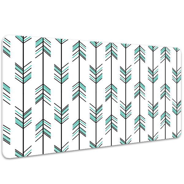 Bureau mat Illustratiepijlen
