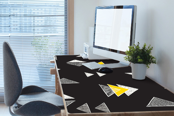 Bureau onderlegger Getrokken driehoeken