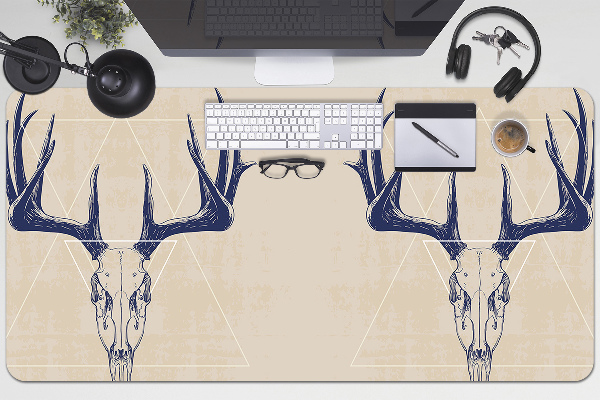 Bureau mat Hertenschedels