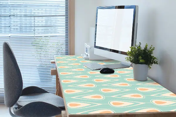 Bureau mat Retro patroon