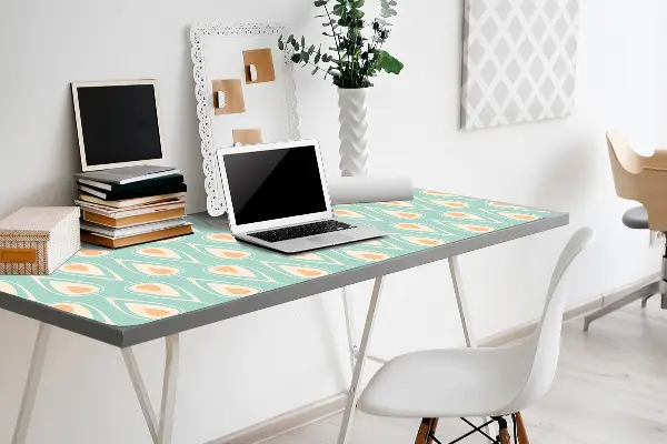 Bureau mat Retro patroon