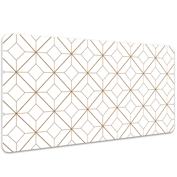 Bureau onderlegger Geometrische diamanten