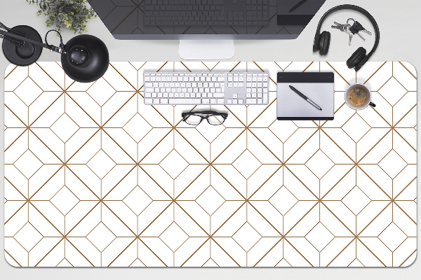 Bureau onderlegger Geometrische diamanten