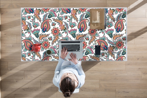 Bureau onderlegger Bloemen