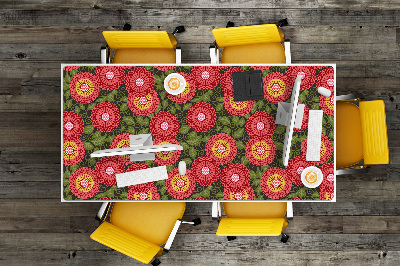 Bureau mat Geometrische bloemen