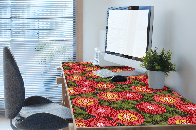 Bureau mat Geometrische bloemen