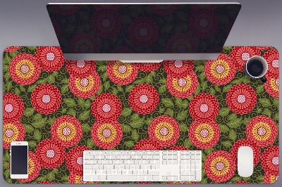 Bureau mat Geometrische bloemen