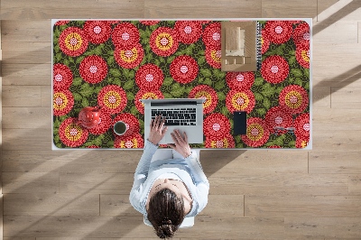 Bureau mat Geometrische bloemen