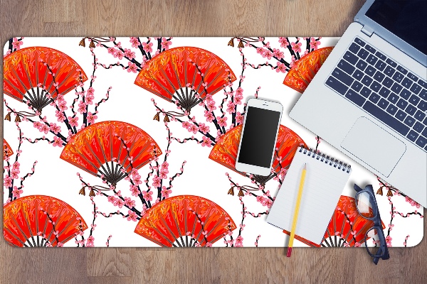 Bureau onderlegger Japanse fans