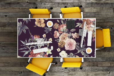 Bureau mat Tuinbloemen