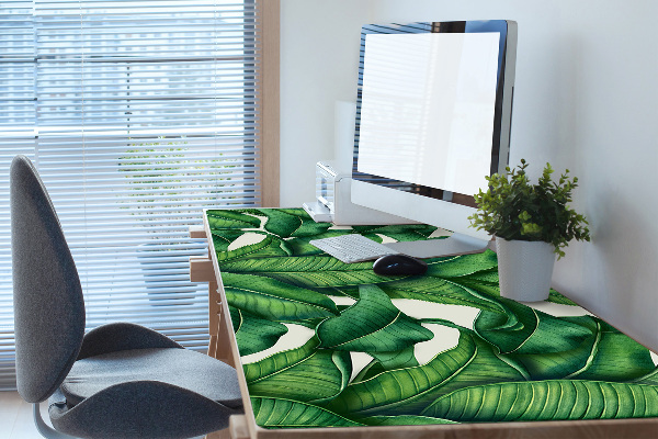 Bureau mat Botanische bladeren