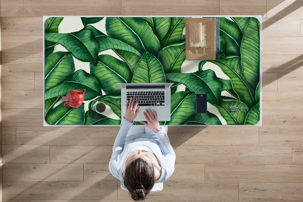 Bureau mat Botanische bladeren